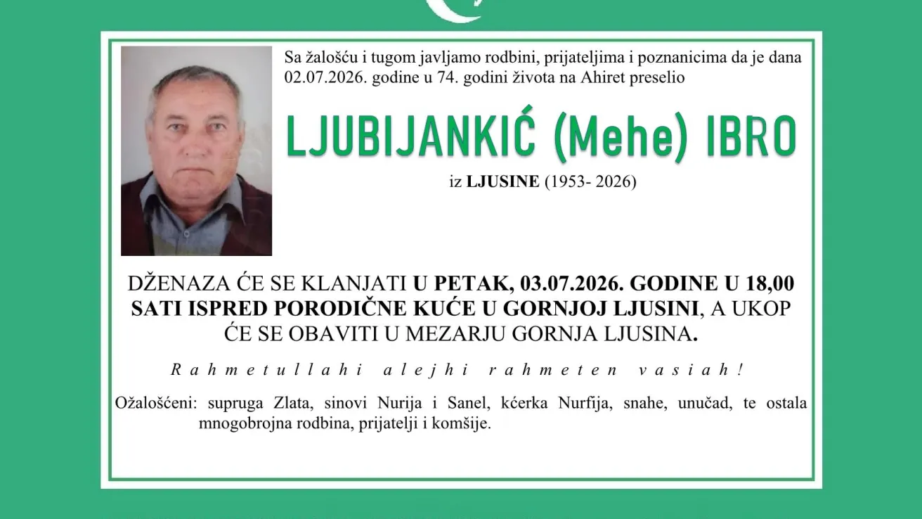 Ljubijankić (Mehe) Ibro