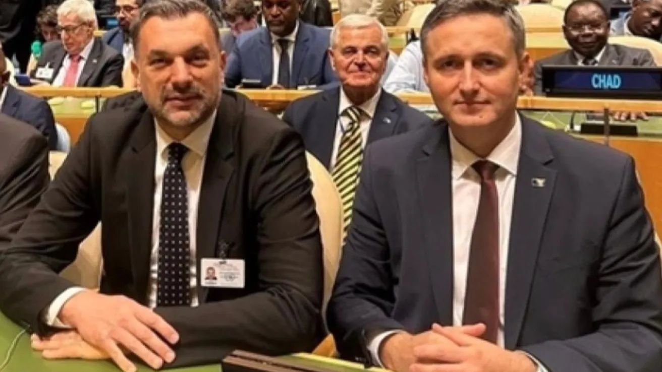 Elmedin Konaković i Denis Bećirović. Screenshot