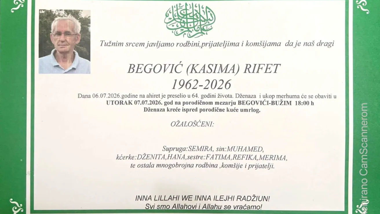 Begović (Kasima) Rifet