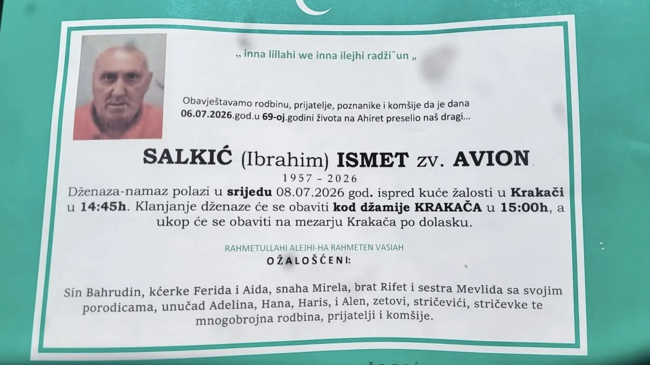 Salkić (Ibrahim) Ismet zv. Avion