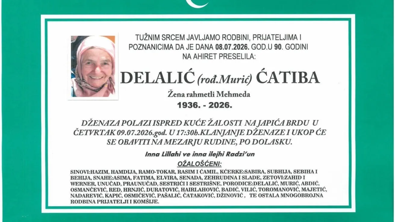Delalić (rođ. Murić) Ćatiba