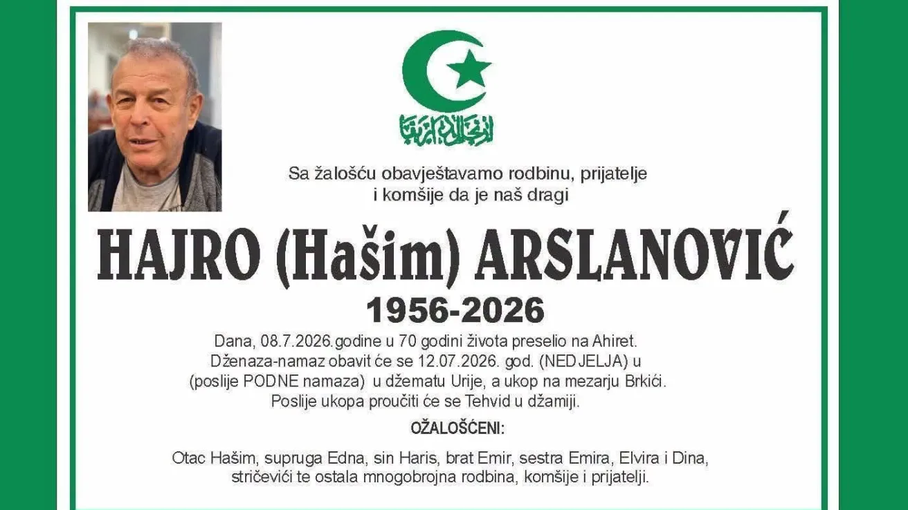 Hajro (Ha&scaron;im) Arslanović