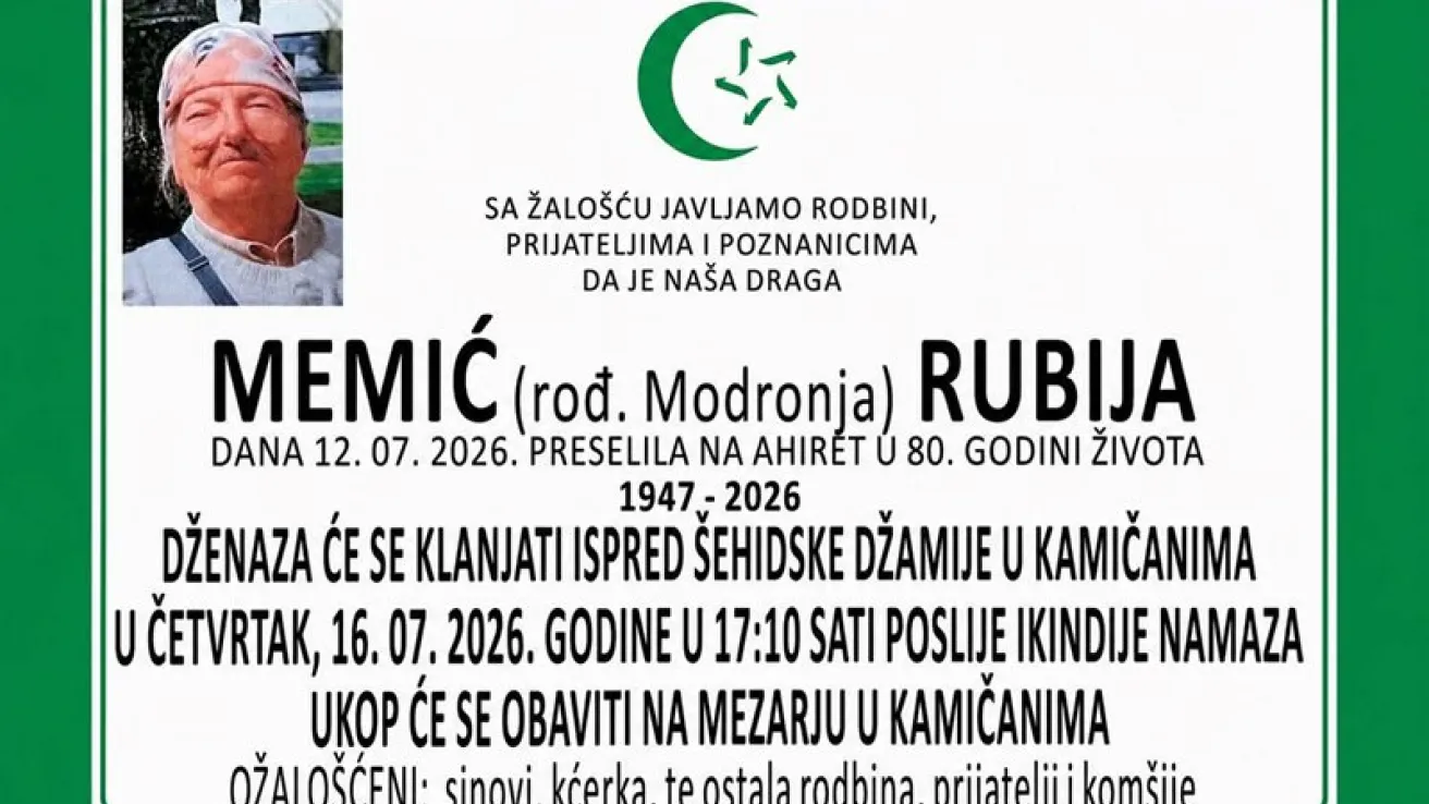 Memić (rođ. Modronja) Rubija