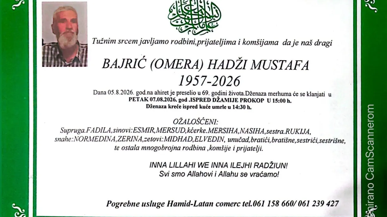 Bajrić (Omera) Hadži Mustafa