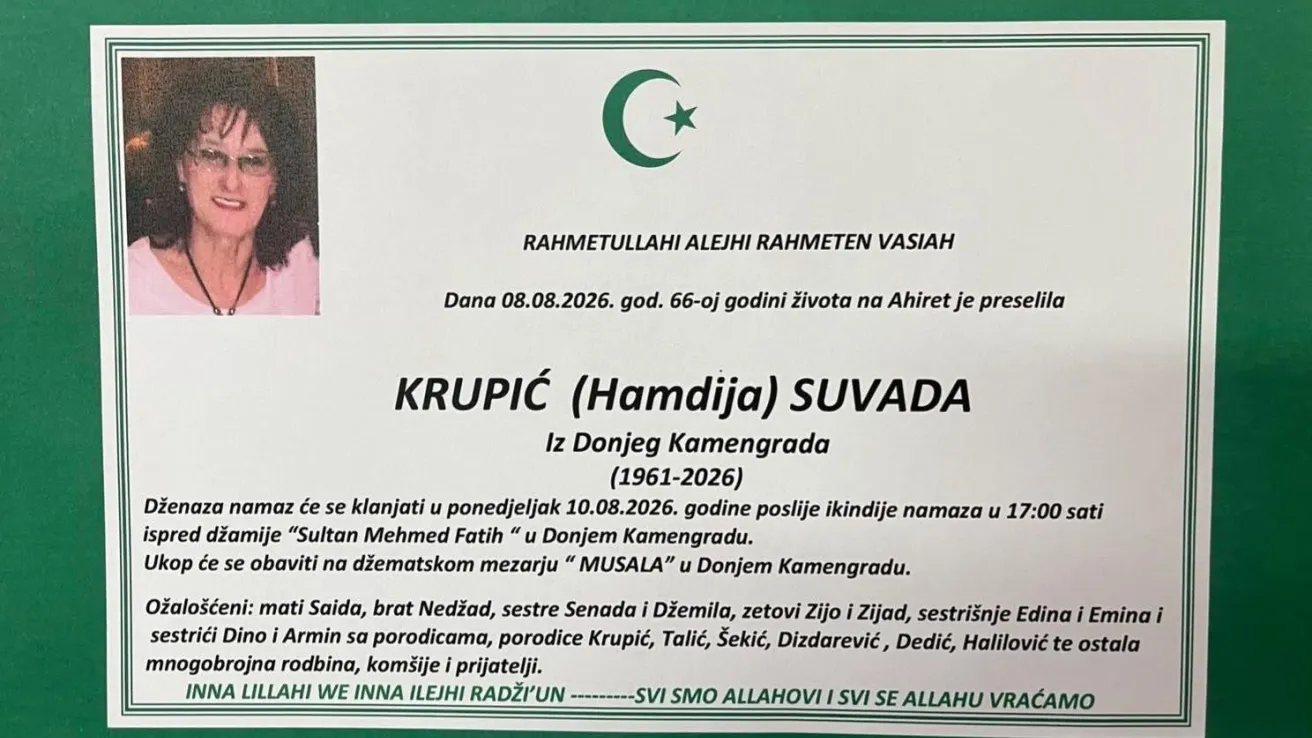 Krupić (Hamdija) Suvada