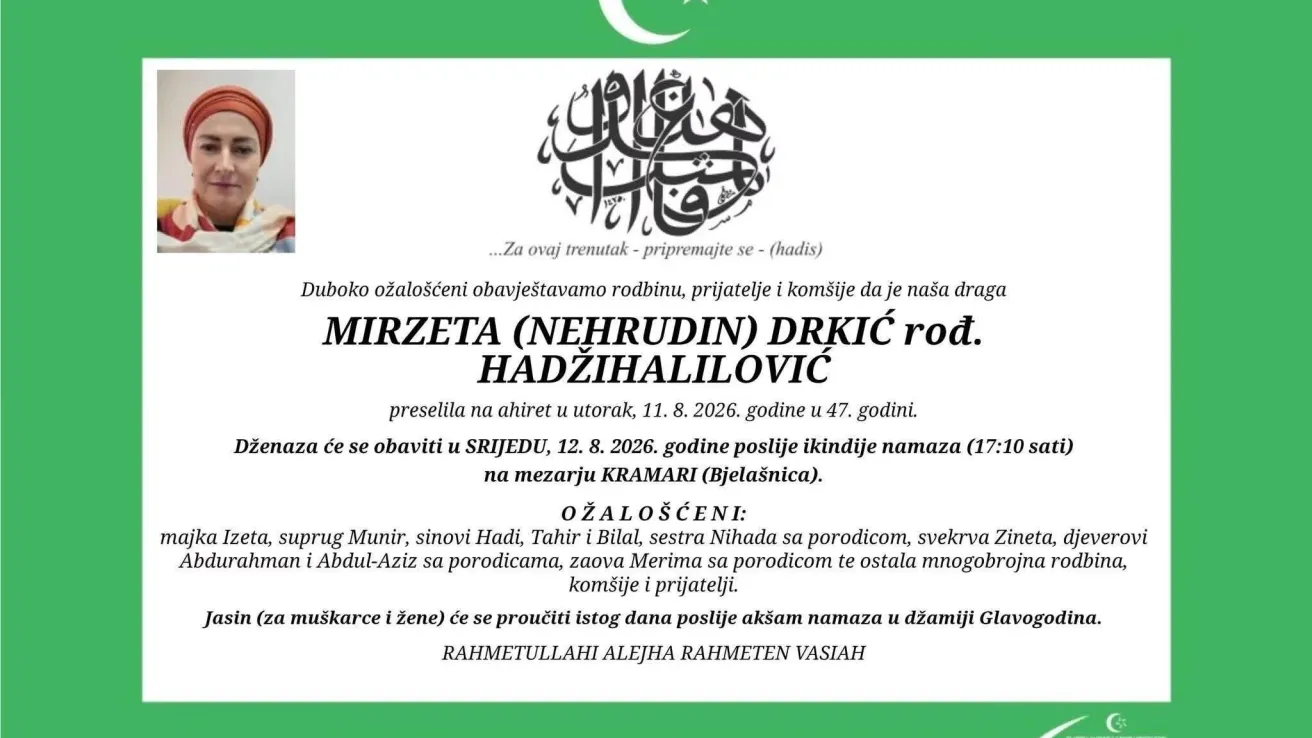 Krupić rođ. Dizdarević (Ibraga) Saida