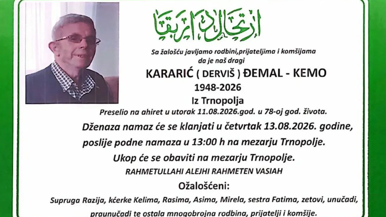 Kararić (Dervi&scaron;) Đemal &ndash; Kemo