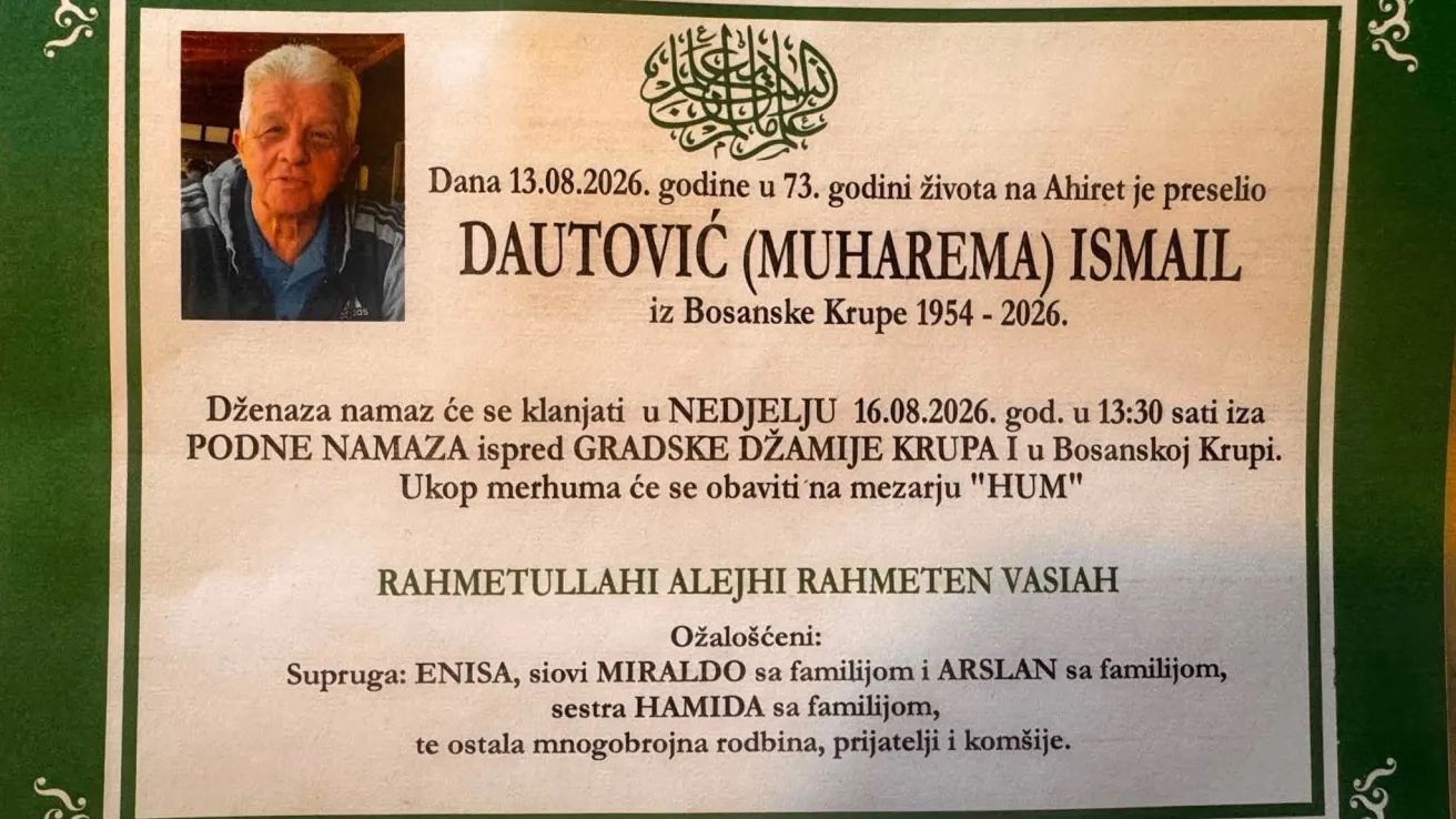 Dautović (Muharema) Ismail