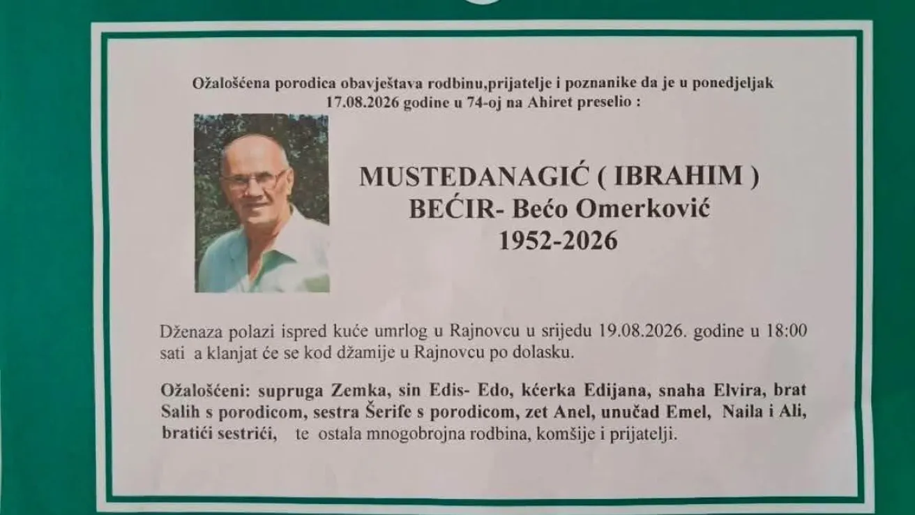 Mustedanagić (Ibrahim) Bećir &ndash; Bećo Omerković