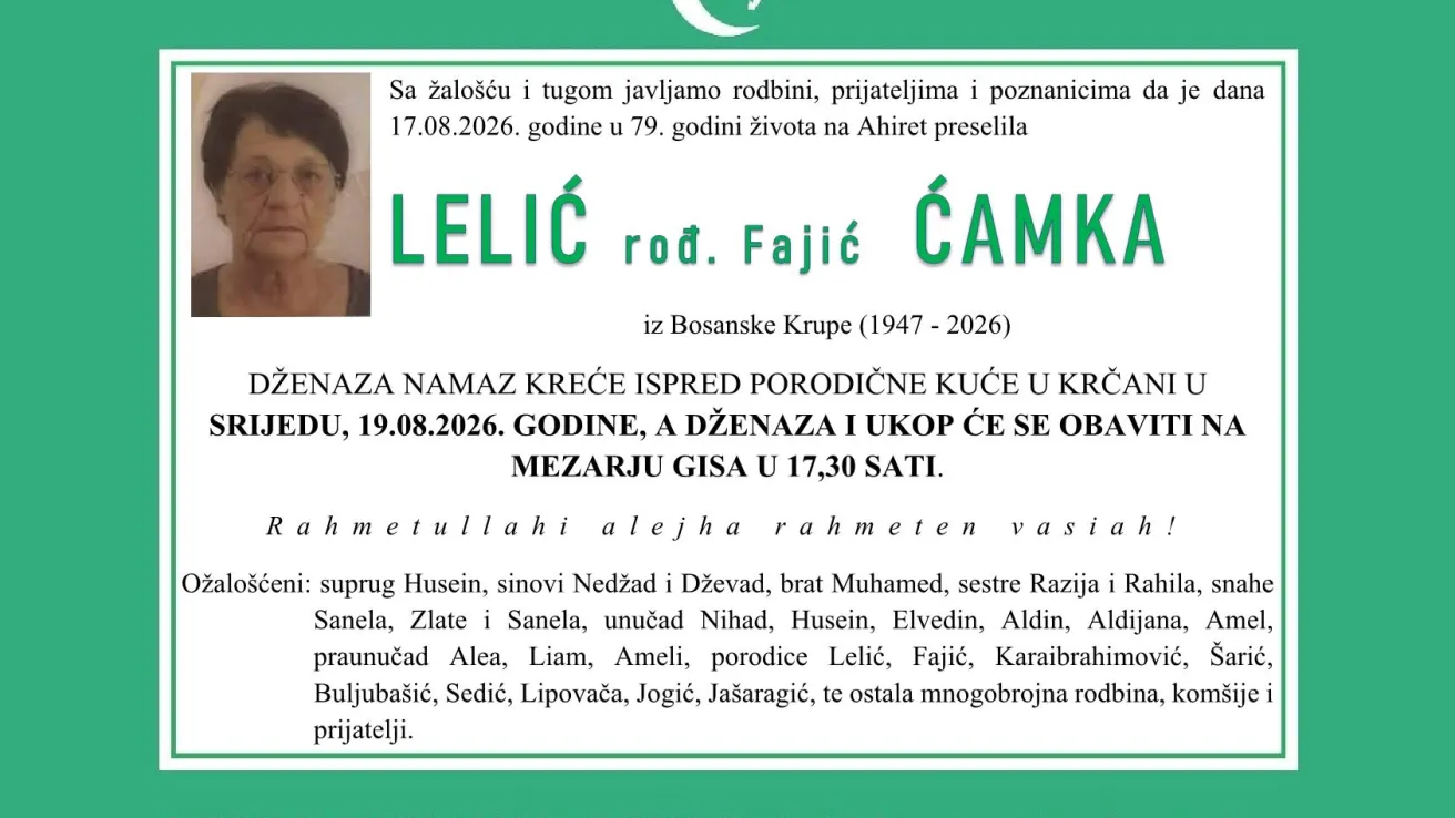 Lelić rođ. Fajić Čamka
