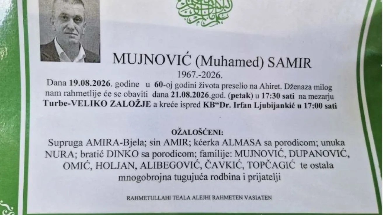 Mujnović (Muhamed) Samir