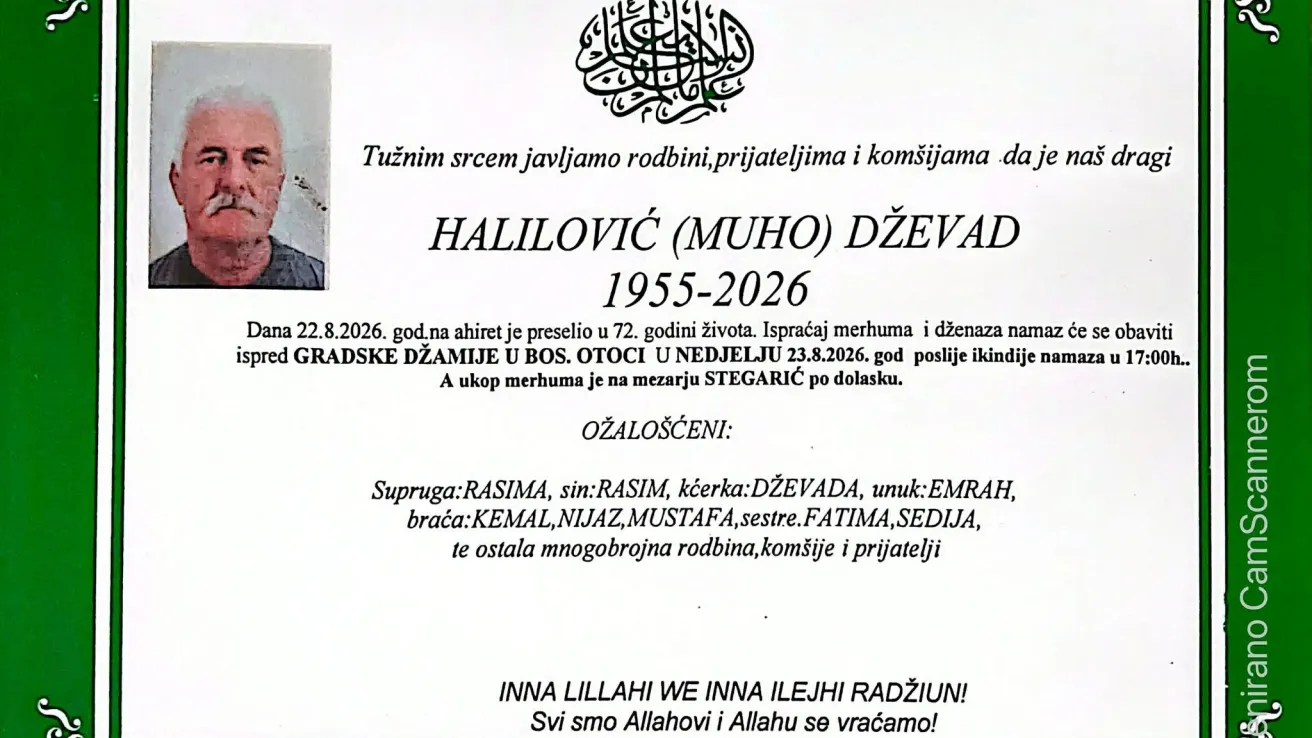 Halilović (Muho) Dževad