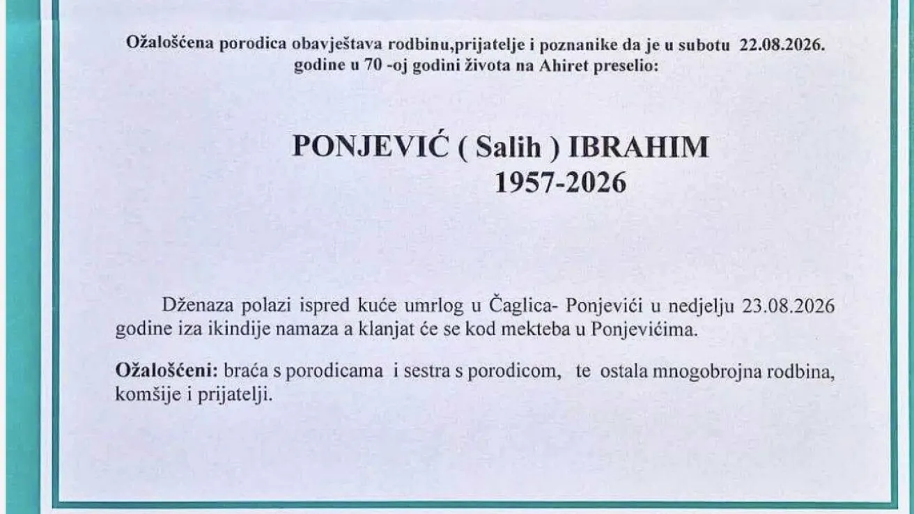 Ponjević Ibrahim