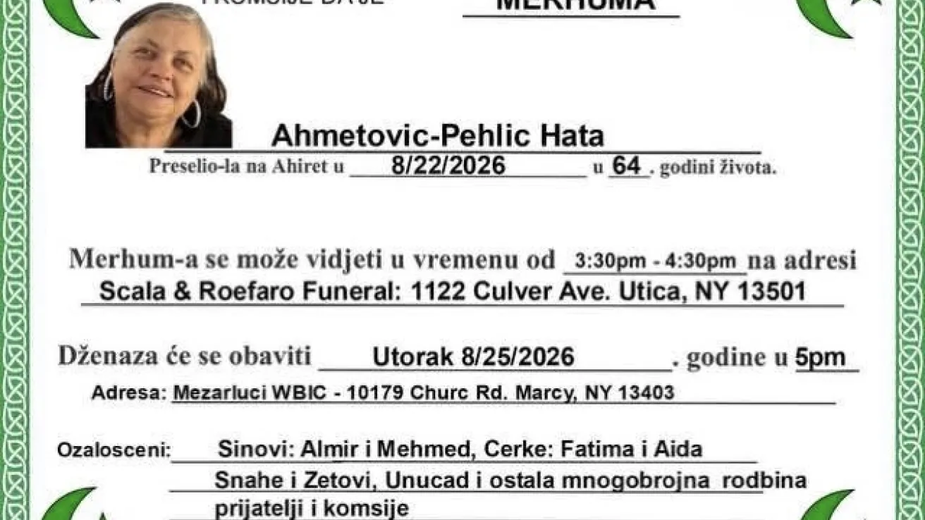 Ahmetović-Pehlić Hata