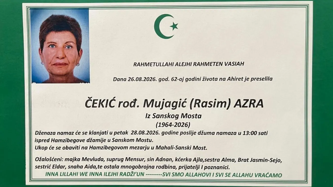 Čekić rođ. Mujagić (Rasim) Azra