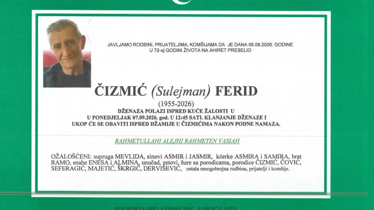 Čizmić (Sulejman) Ferid