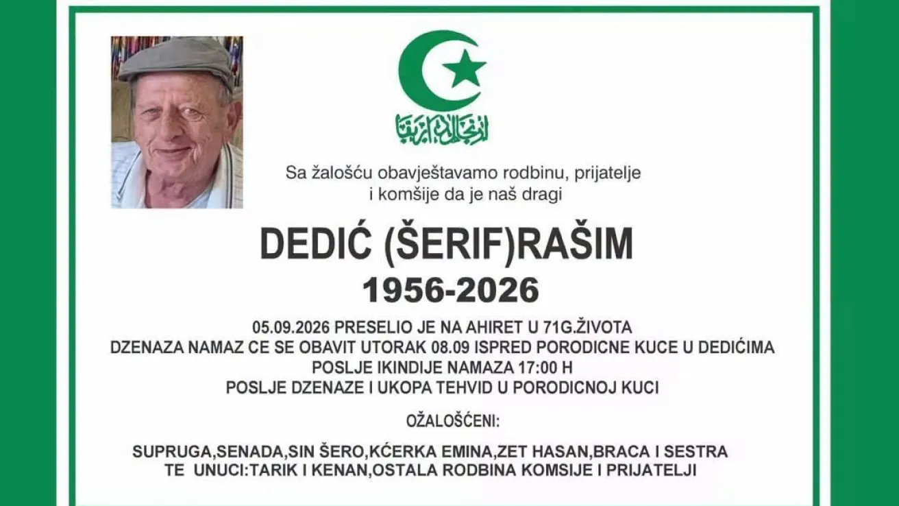 Dedić (&Scaron;erif) Ra&scaron;im