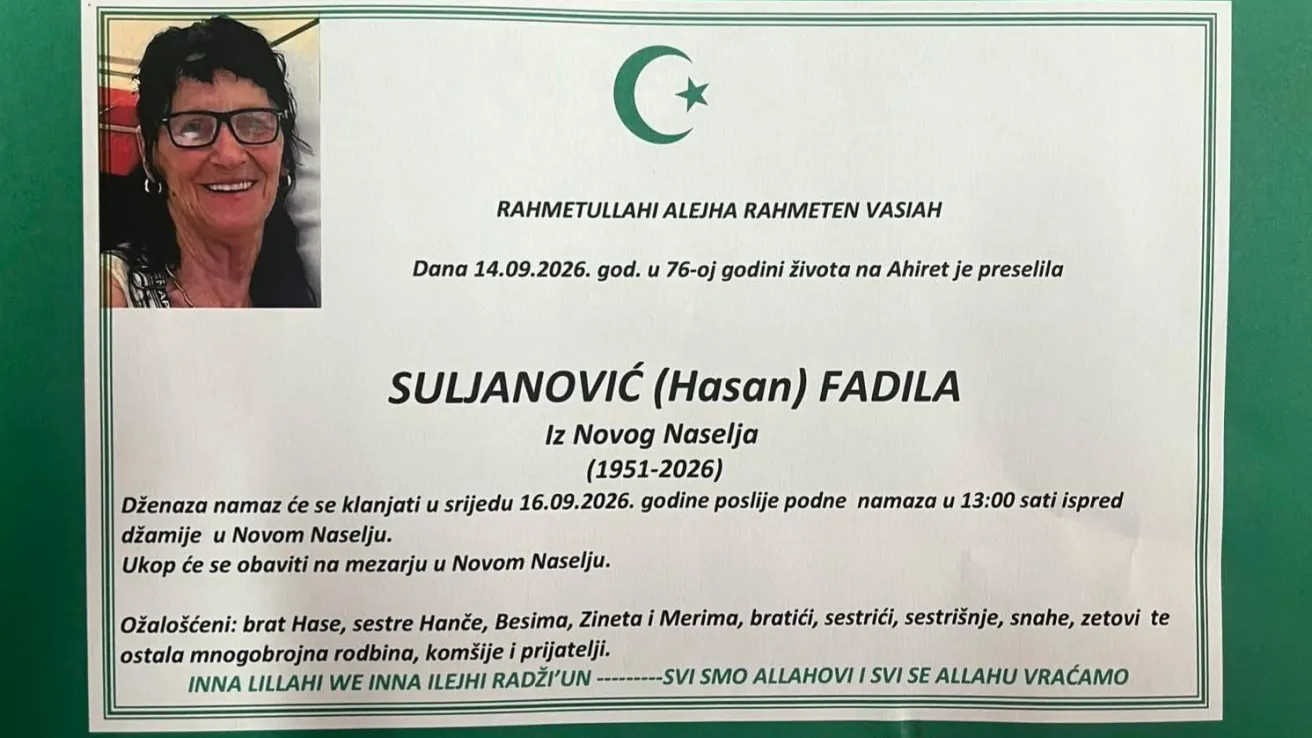 Suljanović (Hasan) Fadila