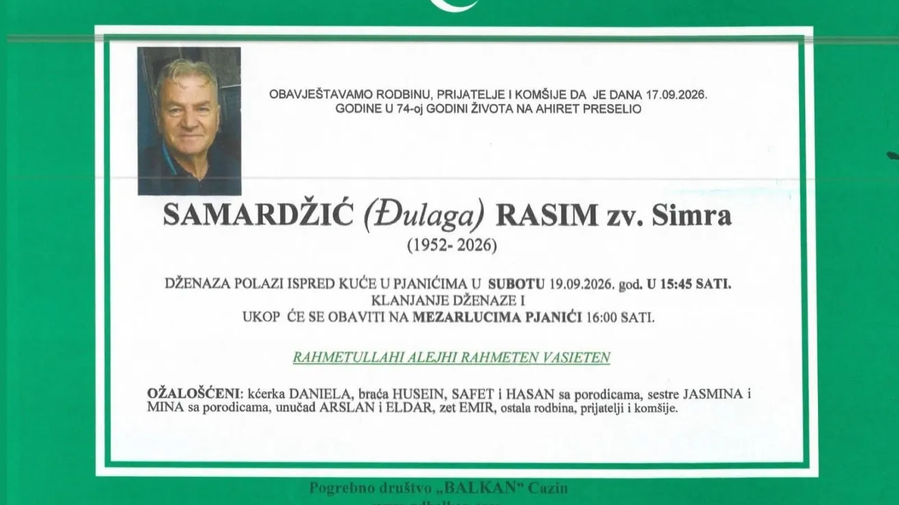 Samardžić (Dulaga) Rasim zv. Simra