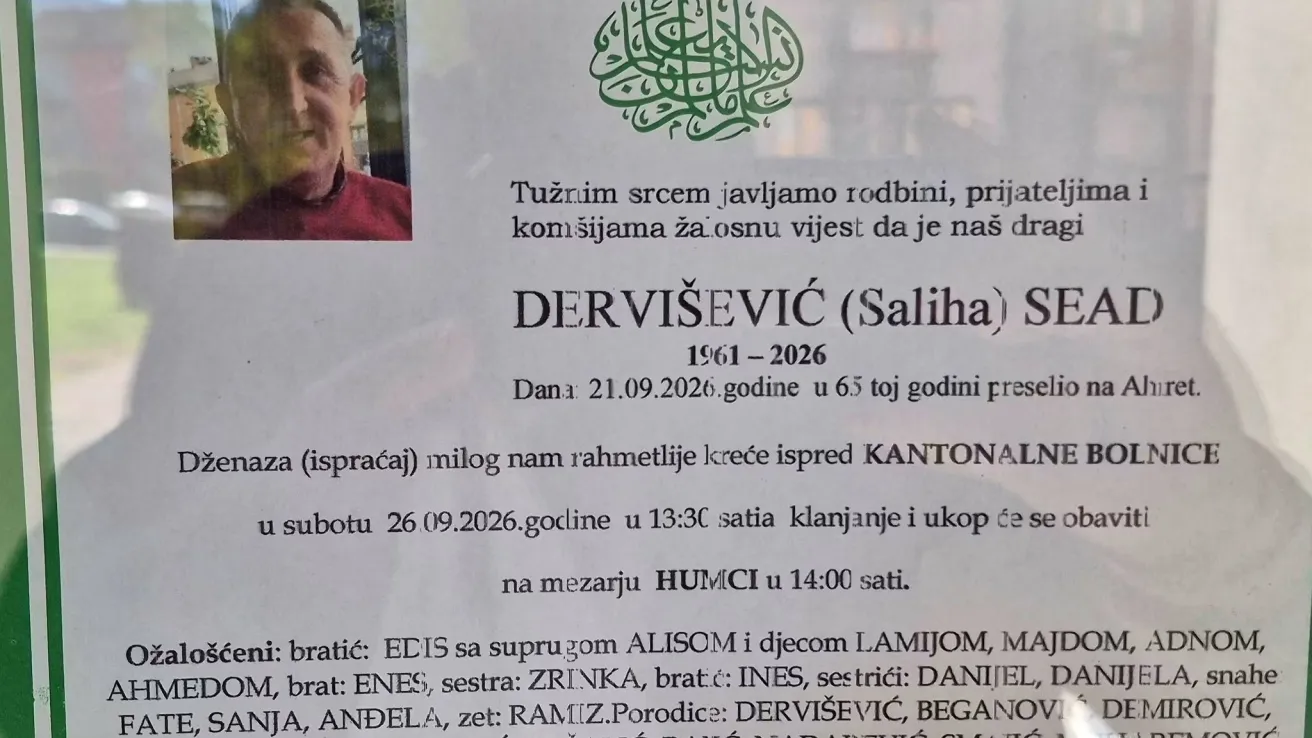 Dervi&scaron;ević (Saliha) Sead
