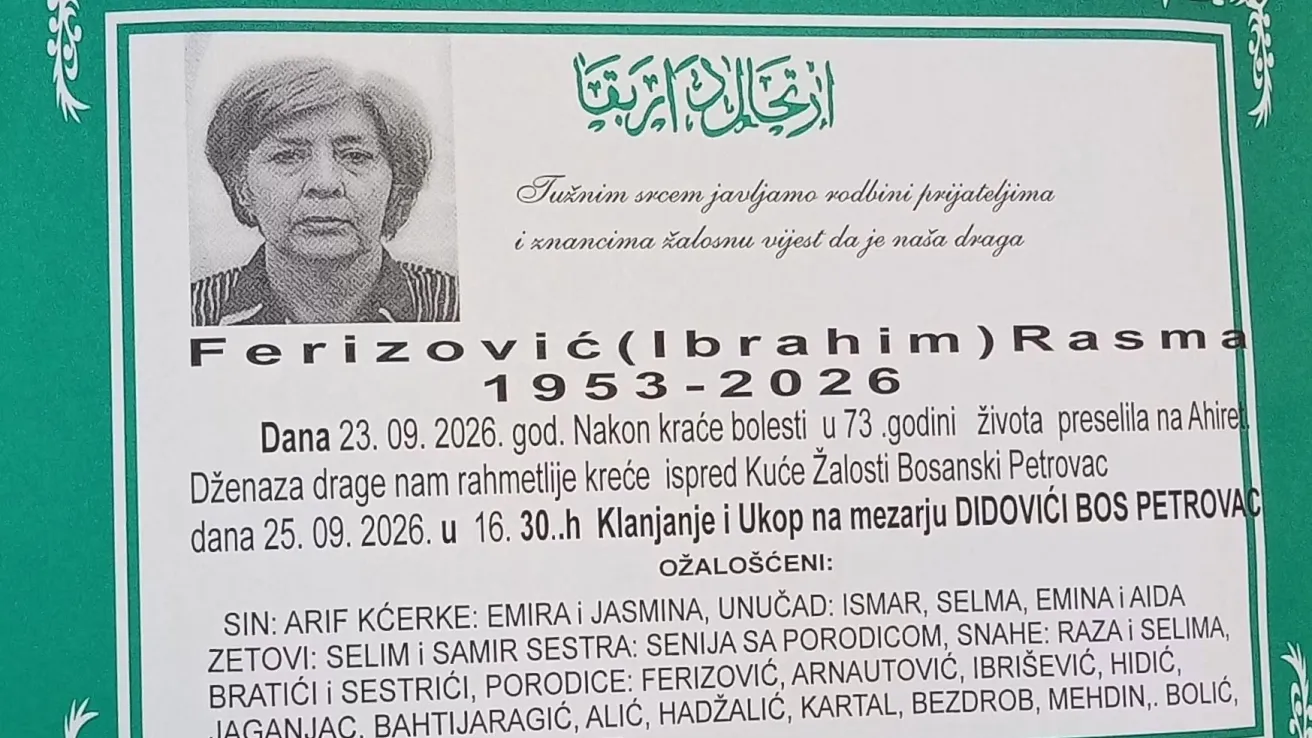 Ferizović (Ibrahim) Rasma