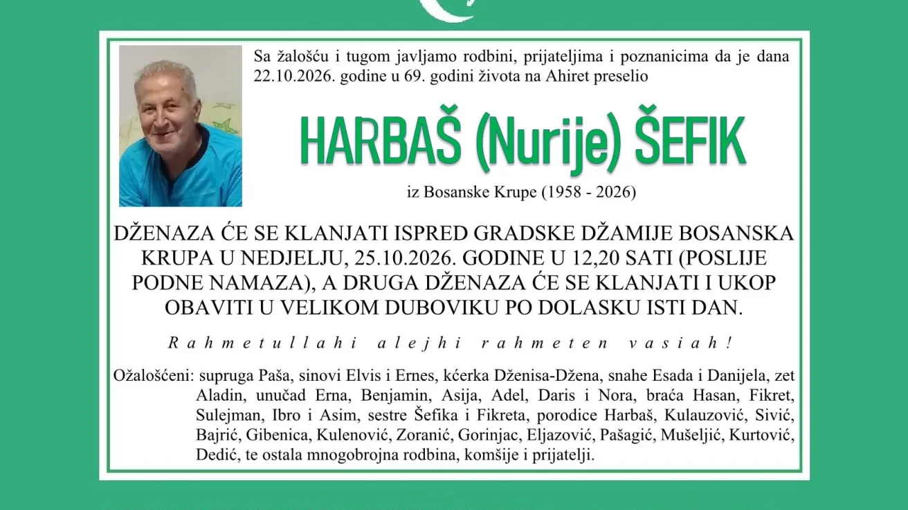 Harba&scaron; (Nurije) &Scaron;efik
