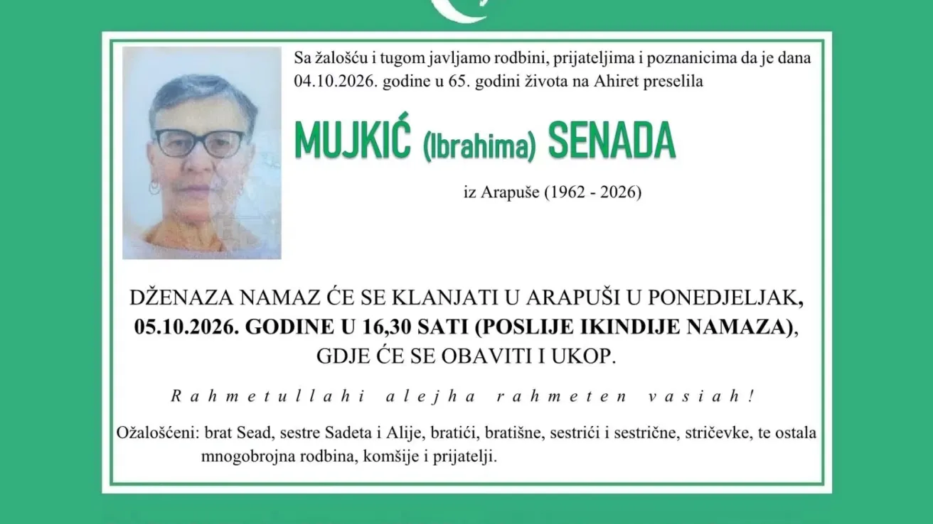 Mujkić (Ibrahima) Senada
