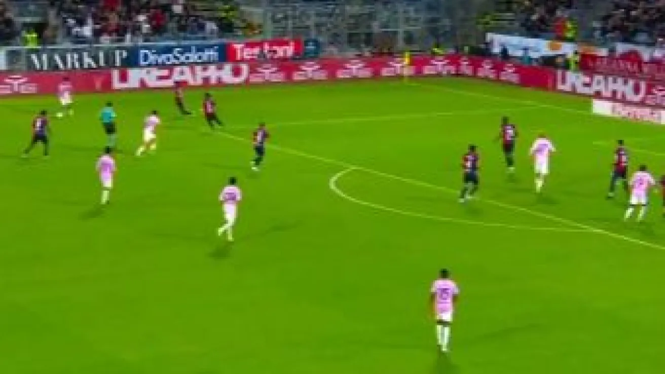 Centar&scaron;ut Alajbegovića za gol. Screenshot