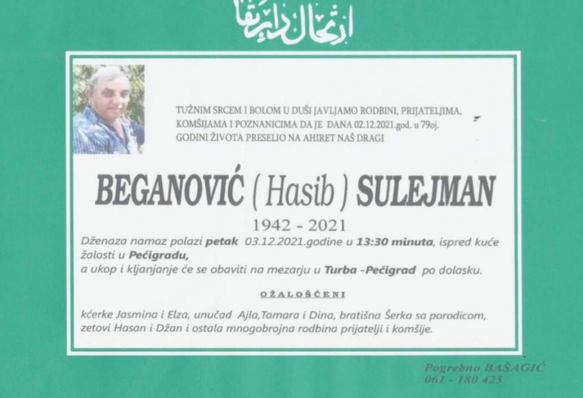Beganović Sulejman