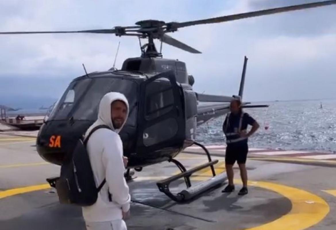 Miralem Pjani Na Okupljanje Zmajeva Krenuo Helikopterom Iz Monte Carla