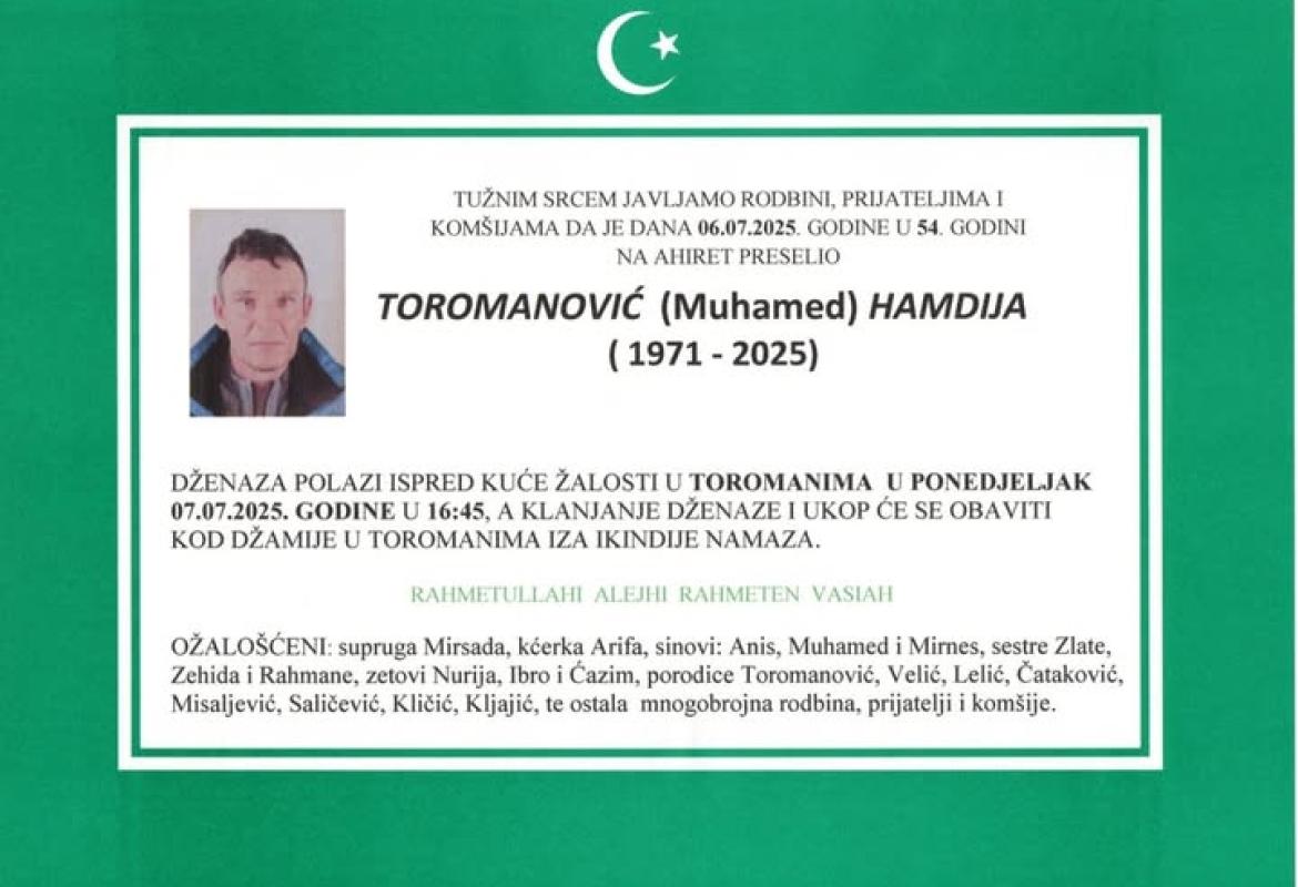 toromanovic hamdija
