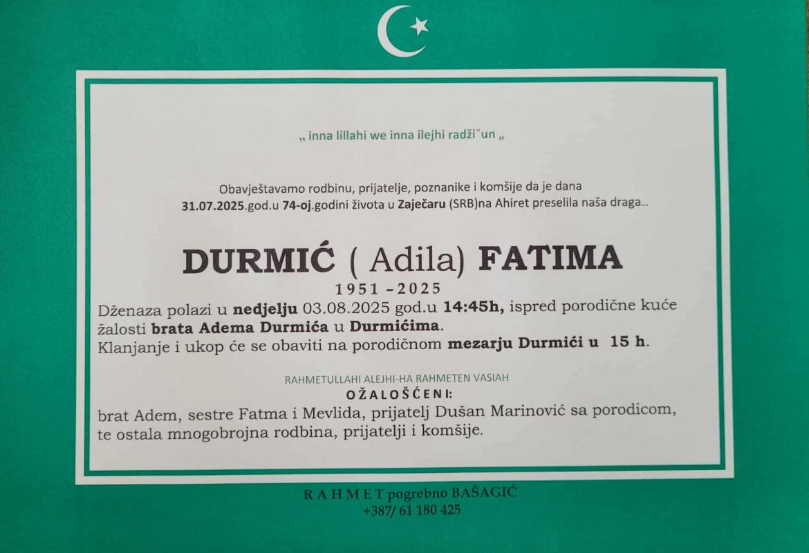 Durmic Fatima