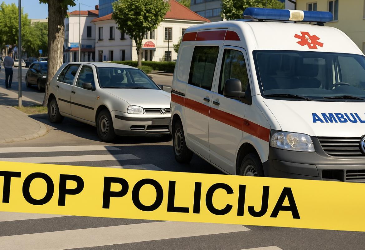 Hitna pjesacki ilustracija cazinnet