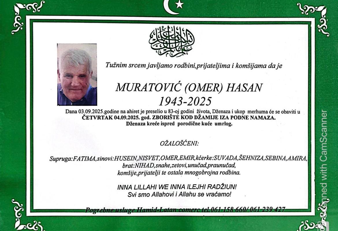 Muratović (Omer) Hasan