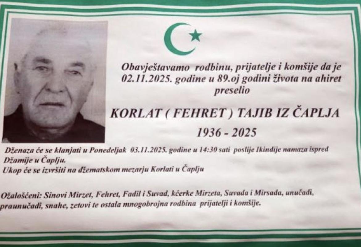 Korlat (Fehret) Tajib