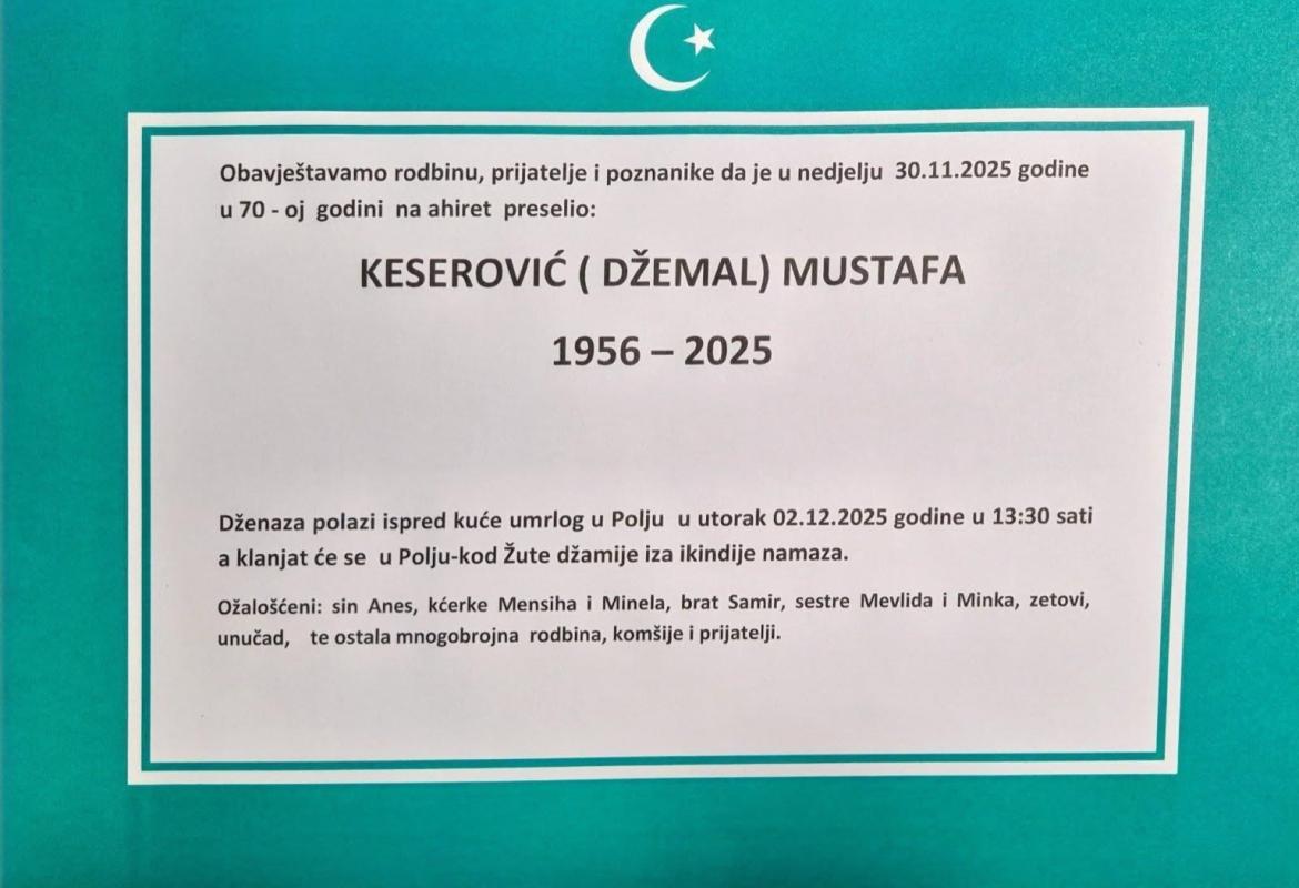 Keserović (Džemal) Mustafa