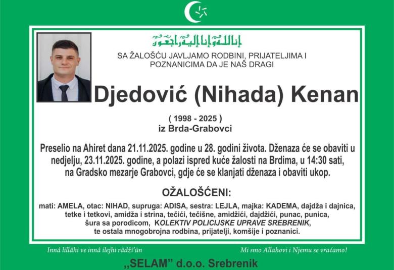 Djedović (Nihada) Kenan