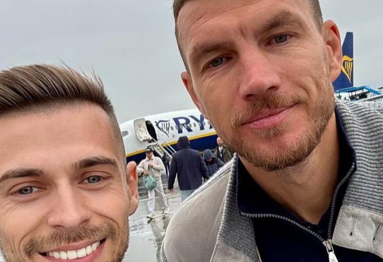 dzeko foto instagram