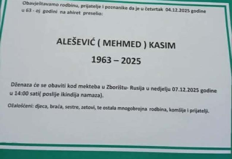 Alešević (Mehmed) Kasim