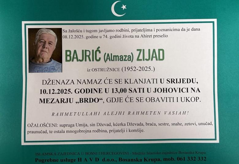 Bajrić (Almaza) Zijad