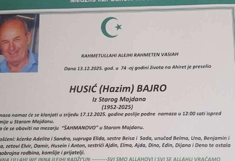 Husić (Hazim) Bajro