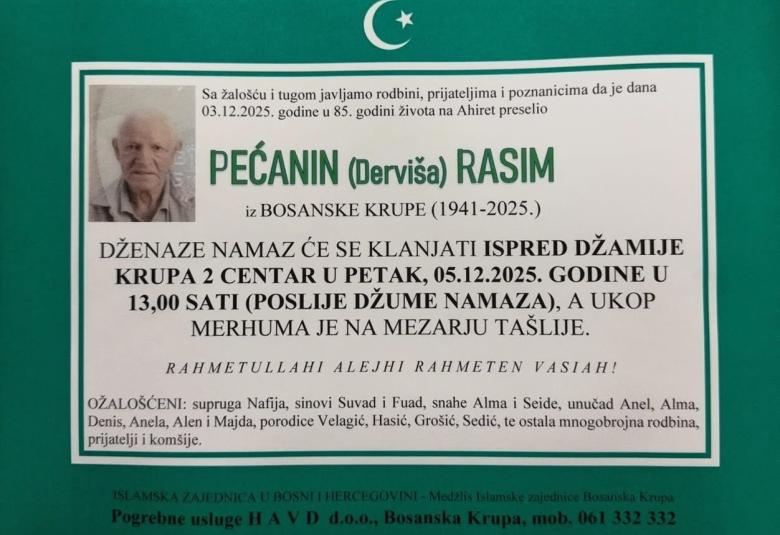 Pećanin (Derviša) Rasim