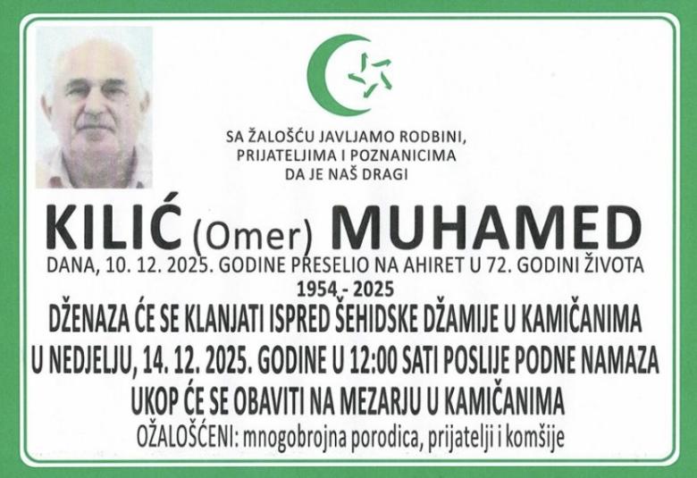 Kilić (Omer) Muhamed