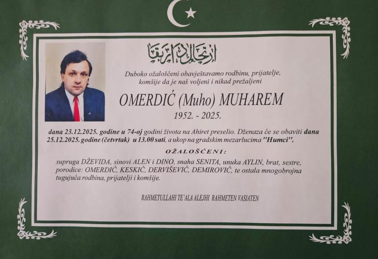 Omerdić (Muho) Muharem