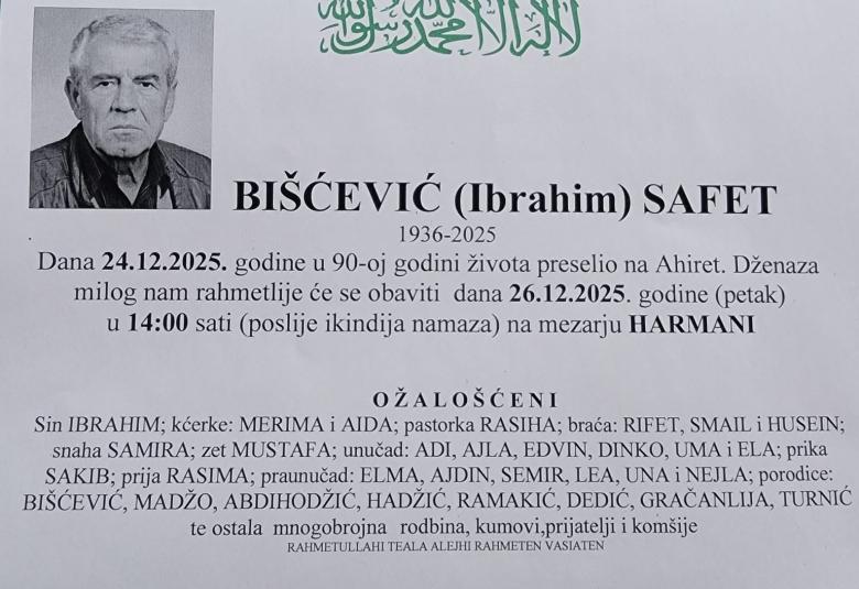 Bi&scaron;čević (Ibrahim) Safet
