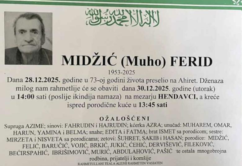 MIDŽIĆ (Muho) Ferid