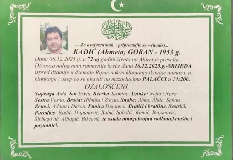 Kadić (Ahmeta) Goran