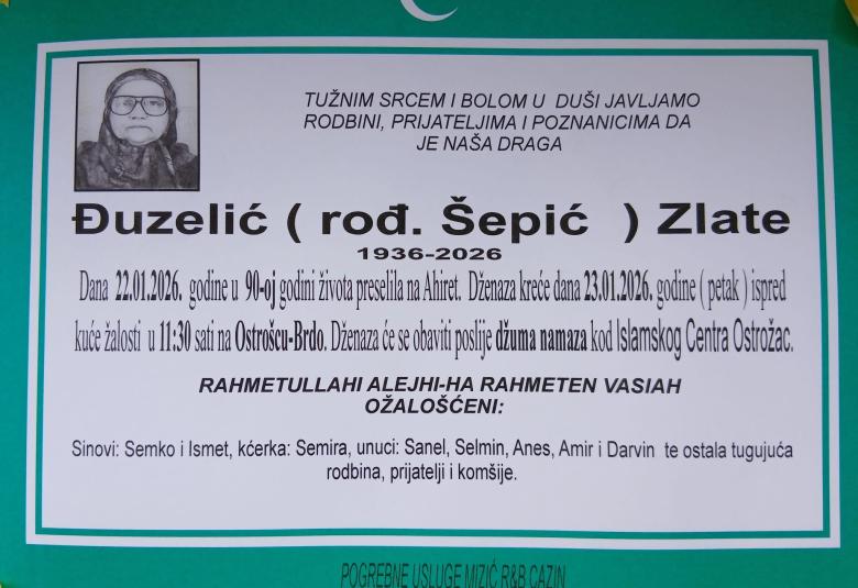 Đuzelić (rođ. &Scaron;epić) Zlate