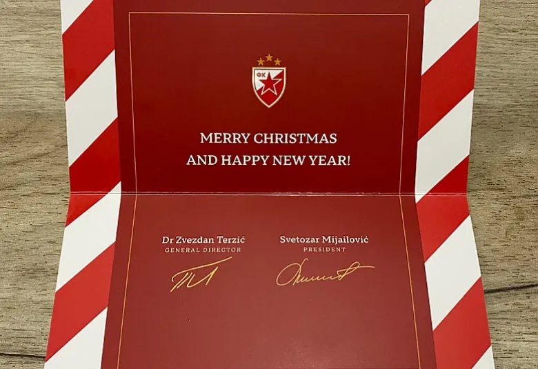 čestitka crvena zvezda