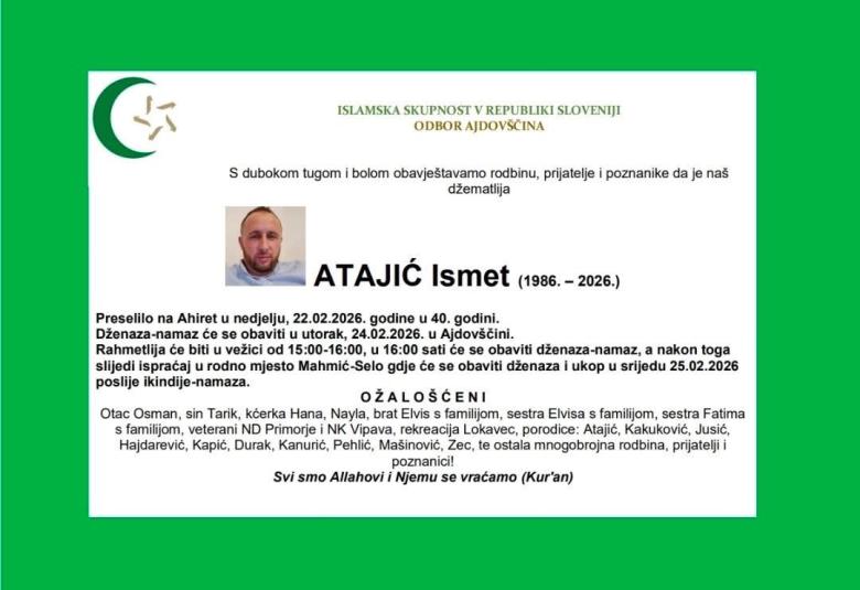Atajić Ismet (1986&ndash;2026)
